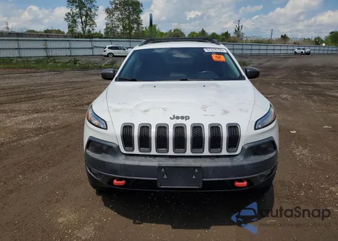 2014 Jeep Cherokee Trailhawk z USA, uszkodzony, nr VIN 1C4PJMBS5EW201897